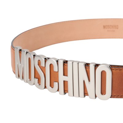 THE BELT IN LEATHER WITH LOGO